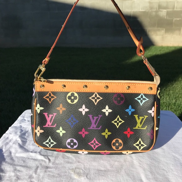 SOLD! Louis Vuitton Multicolor Pochette - Picture 2 of 8